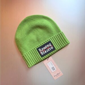 Rowing Blazers Bold Green Beanie NWT
